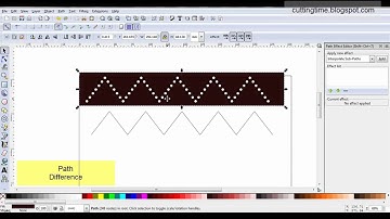Rhinestone designs using interpolate sub-paths part 1