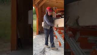 BTS Another Hardwood Into Live Edge With Norwood HD36 #shorts