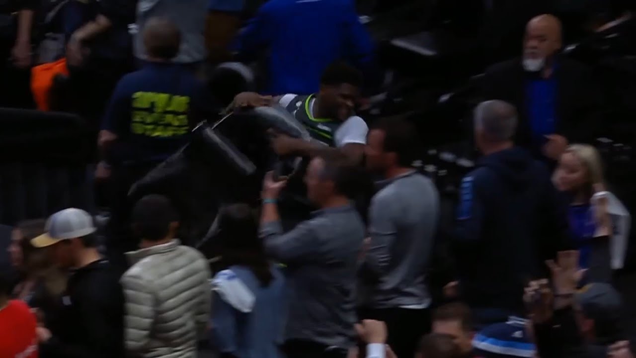 Anthony Edwards throws chair and hits two women after loss vs Nuggets Game 5