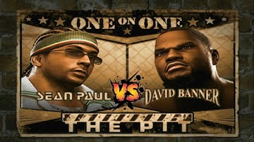 Def Jam Fight For NY | SEAN PAUL vs DAVID BANNER | HARD! (PS3 1080p)
