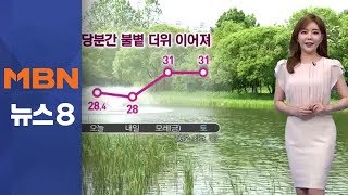 당분간 맑고 불볕더위…다음 주 장마 영향