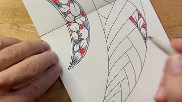 Zentangle Project Pack No. 24 - Day 2