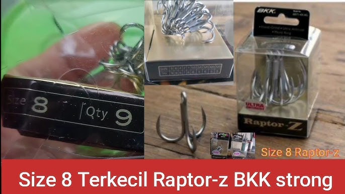 BKK Ultra Antirust Coating Ultimate Treble Hook RAPTOR-Z 