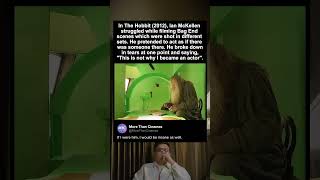 In The Hobbit: An Unexpected Journey (2012), Ian McKellen nearly quit over greenscreen acting Wealth