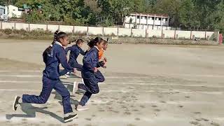 sports day|| Anandi Academy Bageshwar||50 meter race girls on sports day screenshot 4