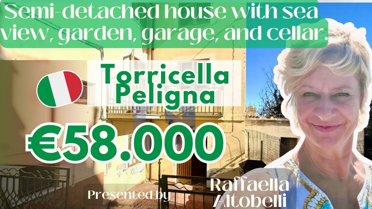 Откройте для себя дом своей мечты в Торричелла-Пелинья | Вид на море, сад и безграничные возможности