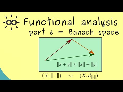 Functional Analysis - Part 6 - Norms and Banach spaces