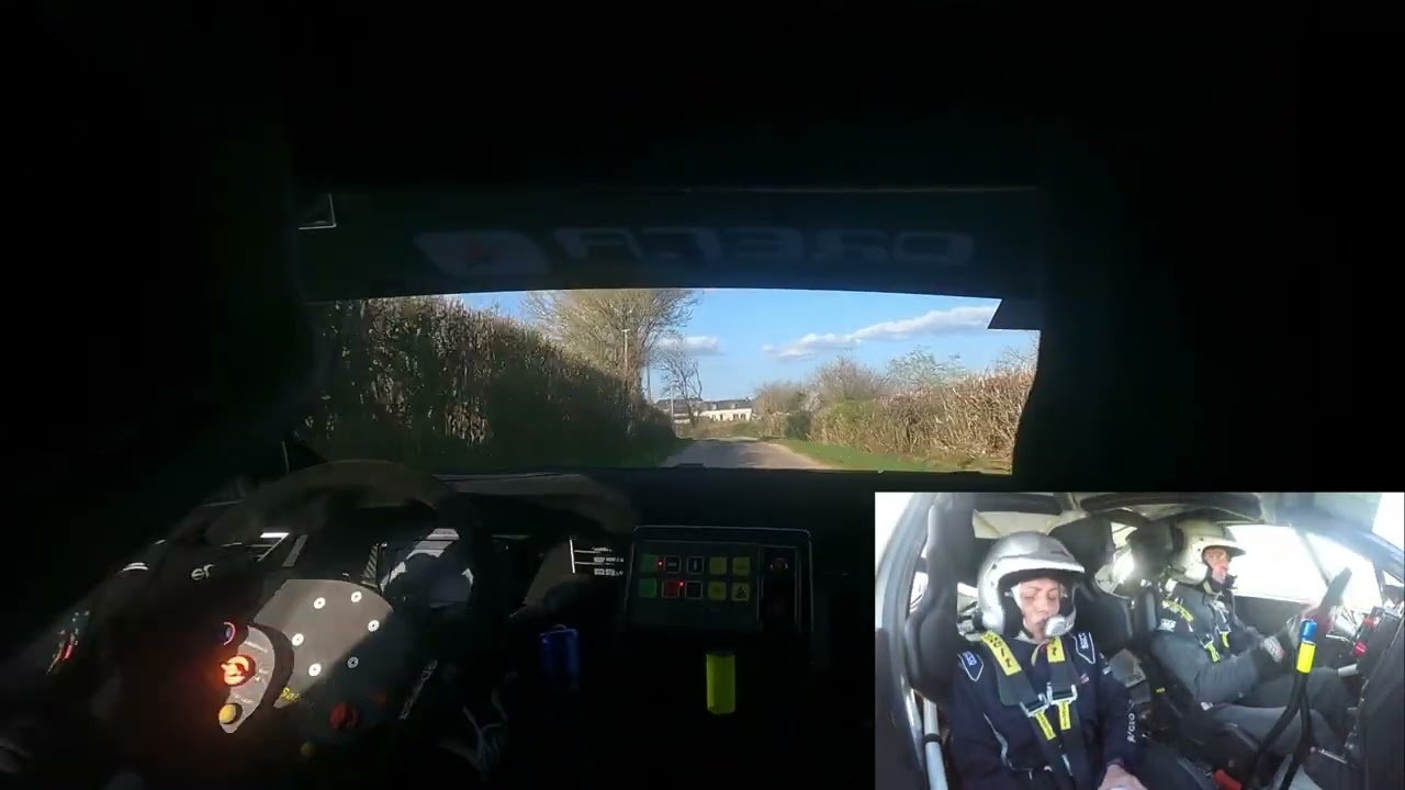 Rallye de l'Anguison 2025, Fabrice Martin - Marlène Thiriot, Renault Clio Rally3