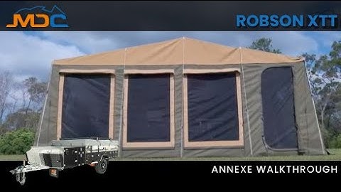 Walkthrough(Annexe): MDC ROBSON XTT Camper Trailer