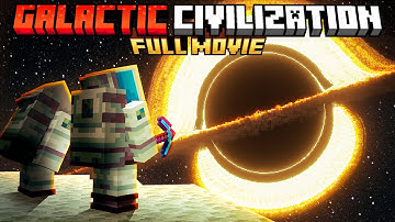 Minecraft but I survive in GALACTIC CIVILIZATION [FULL MOVIE]