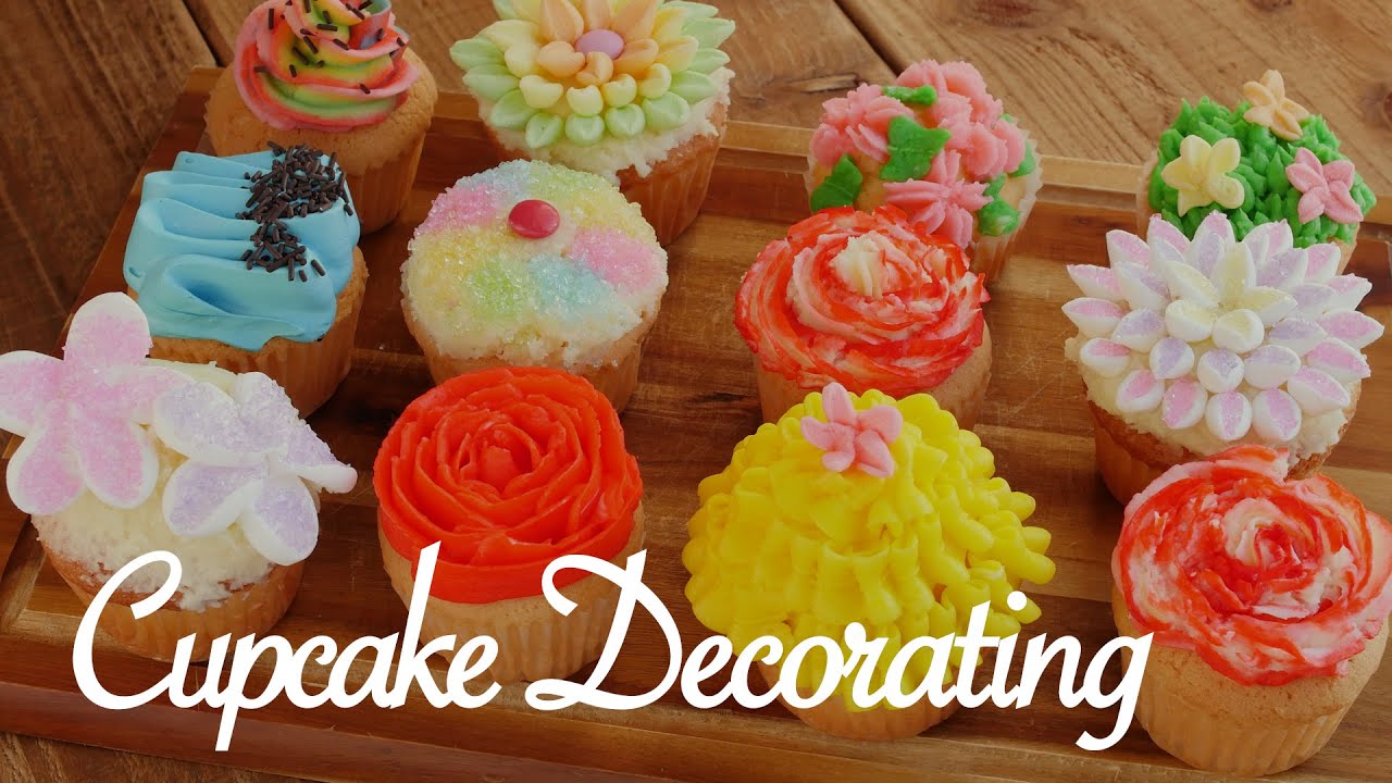 カップケーキデコレーション ついつい見ちゃう 簡単かわいいレシピアイディア Cupcake Decorating Idea Youtube