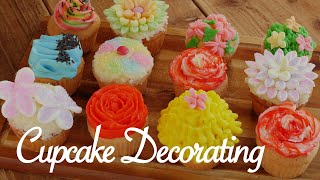 【カップケーキデコレーション】 ついつい見ちゃう！簡単かわいいレシピアイディア| Cupcake decorating idea