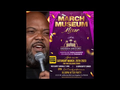 Hidden History Museum Comedy show Q&A