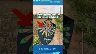Layangan Pegon Sebagus Itu Malah Dirusakin