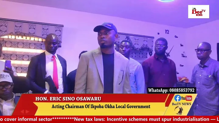 Hon. Eric Sino Osawaru Assume Office As Acting Chairman Of Ikpoba Okha Local Government.