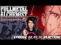 THE PROMISED DAY! Fullmetal Alchemist Brotherhood Episode 48, 49, 50 REACTION!