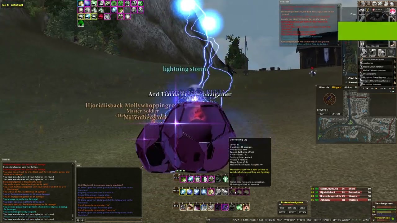 Dark Age of Camelot 2022 Live The Professional melted