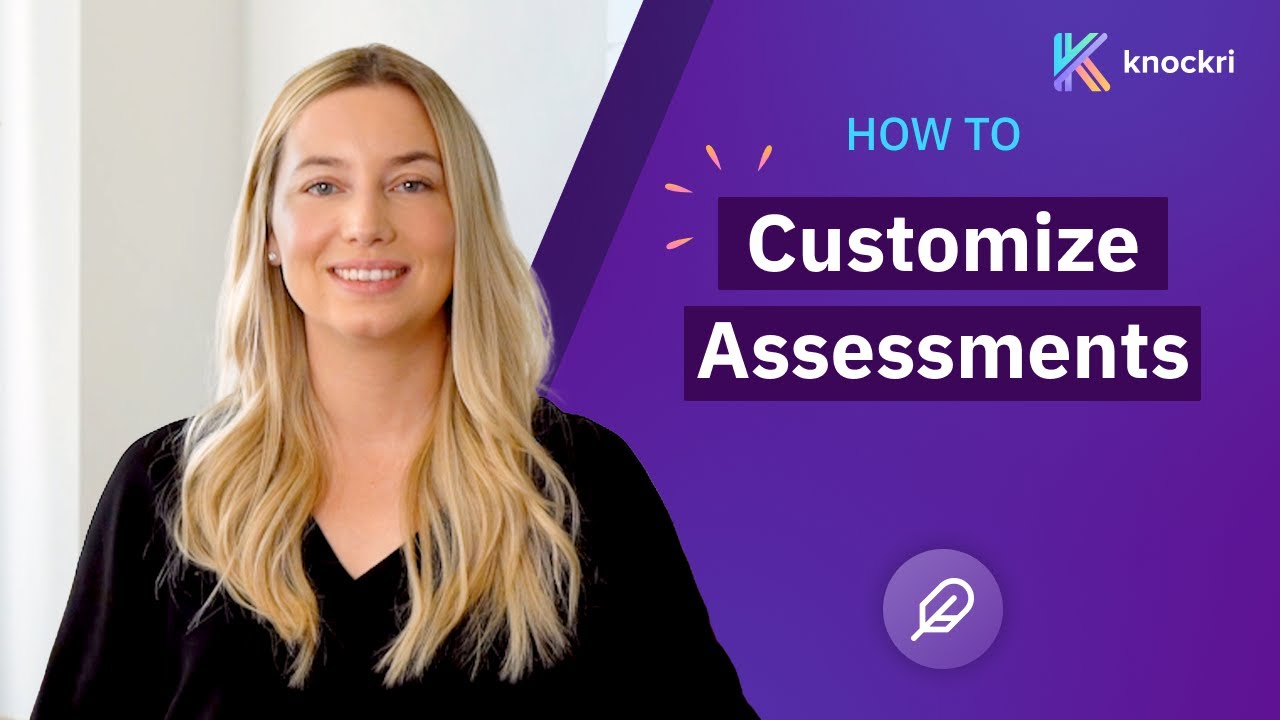 Customize Assessment Branding | Knockri How-To