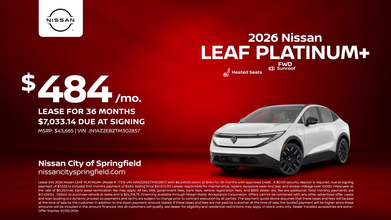 Nissan LEAF 12/30/2025 6671948