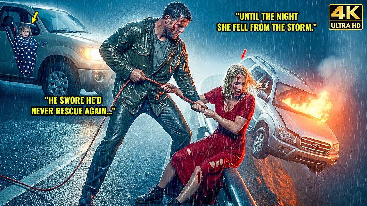 Single Dad Veteran’s Unseen Courage — He Rescues a Stranger Who Changes Everything