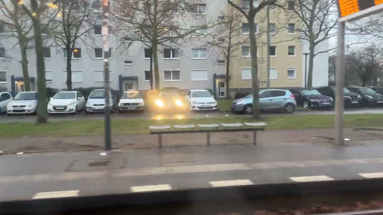 Tram Ride Through Berlin Hellersdorf | Urban Transport Vibes