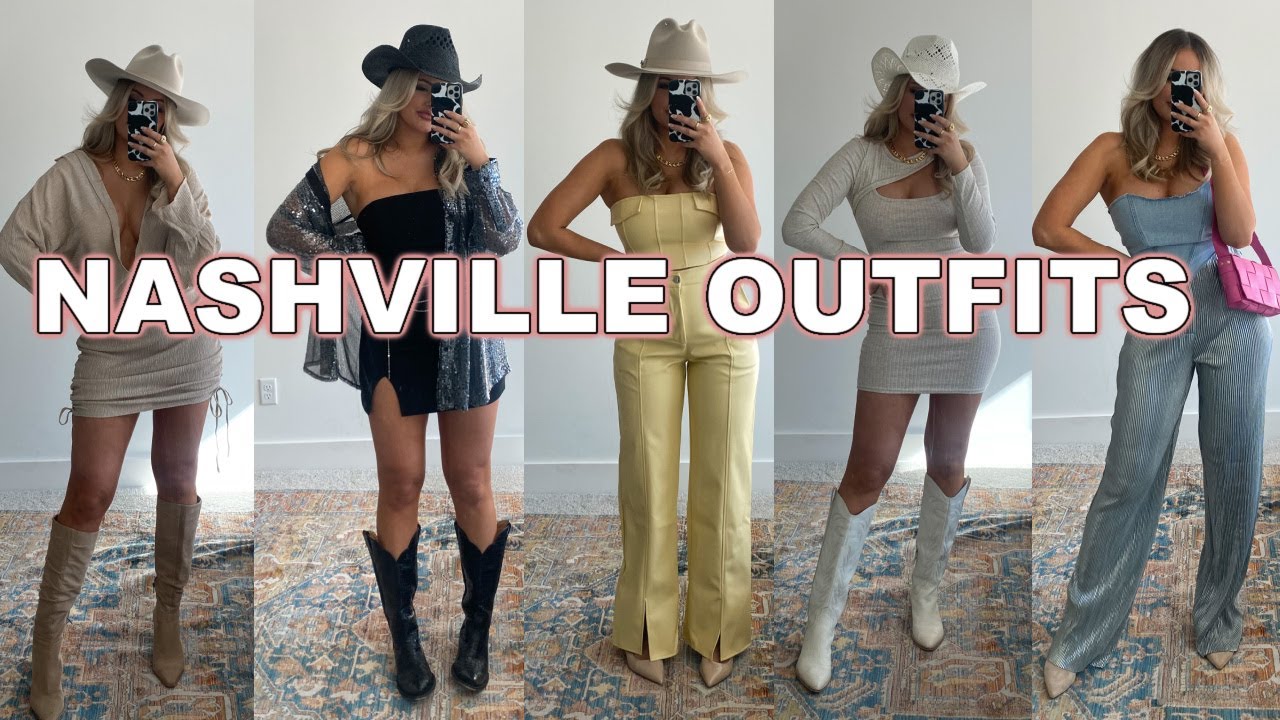 NASHVILLE OUTFIT IDEAS 2022  WESTERN TRY-ON HAUL 