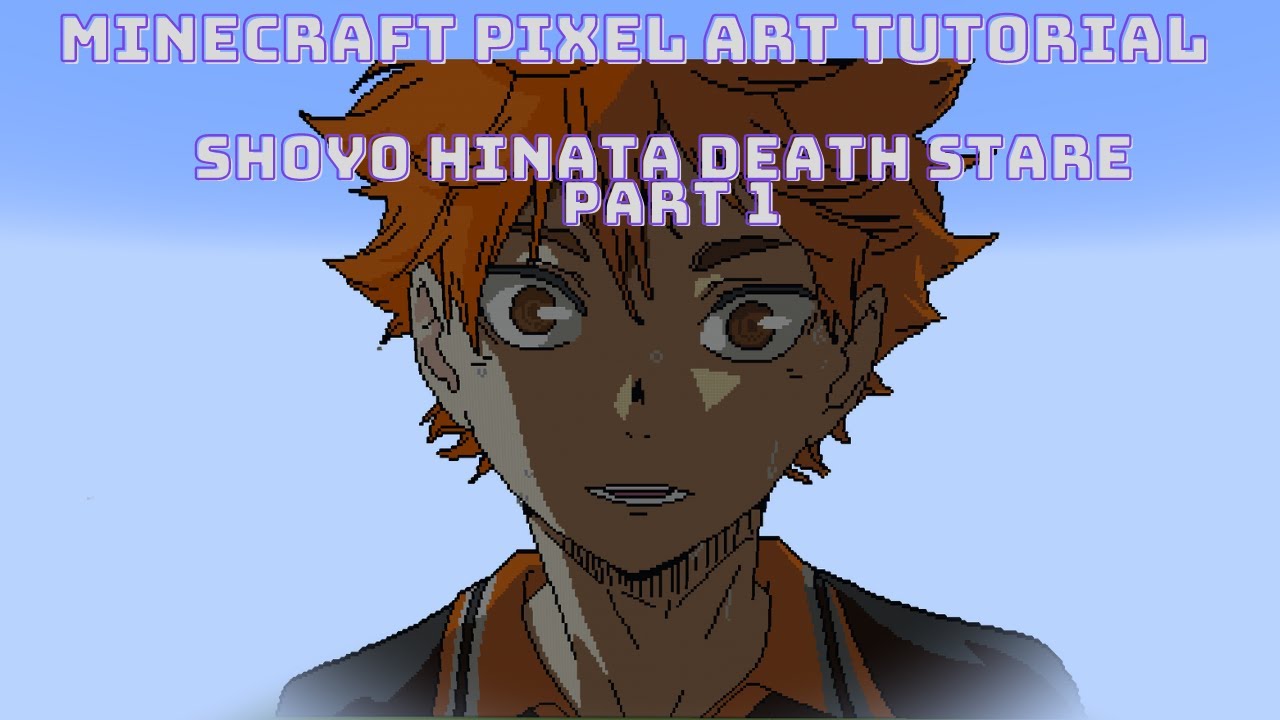 Art] I tried to make Shoyo Hinata in Pixelart (Haikyuu!!) : r/anime