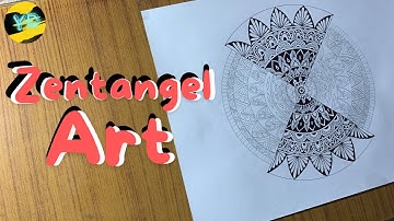 Learn How to Create Beautiful Zentangle Art with Pan Tutorial
