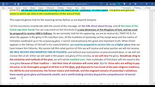 Manifested Sons of God by J Preston Eby
