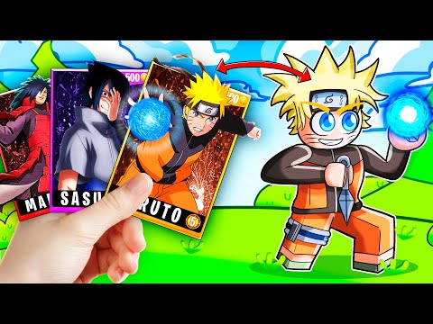 Cards Decide My Naruto Powers In Roblox!
