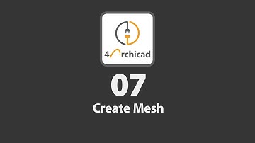 4Archicad Plugin: 07 Create Mesh