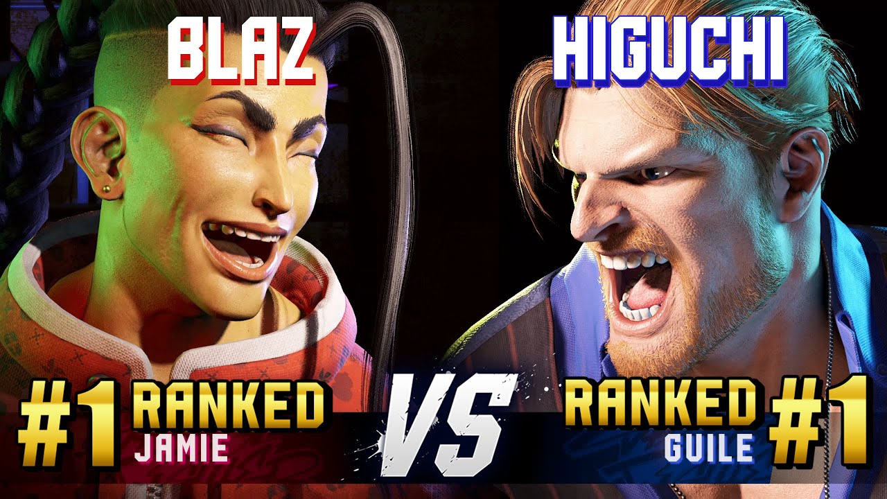 SF6 ▰ BLAZ (#1 Ranked Jamie) vs HIGUCHI (#1 Ranked Guile) ▰ High Level Gameplay