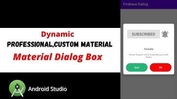 How to Create Custom & Professional Dialog Box | Android Studio Tutorial