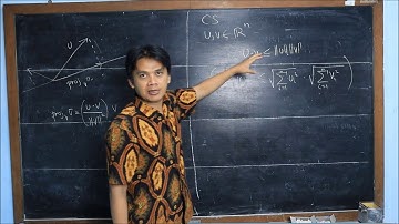 Cauchy Schwarz Inequality Through Projection