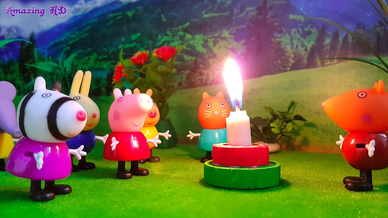 peppa-pig-freddy-fox-s-birthday-with-peppa-pig-and-friends-youtube
