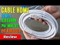 Valueline Cable HDMI de Alta Velocidad con Conector Ethernet 10 metros | UnBoxing Review en Español