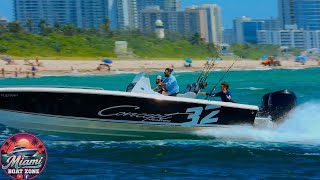 Boats entering and exiting Haulover Inlet 🌊 Miami Boat Zone  