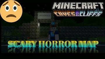 Minecraft Horror Map The Orphanage Minecraft 1.18 pe gameplay 😱