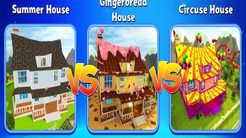Dark Riddle - Summer House VS Gingerbread House VS Circus House - New Update