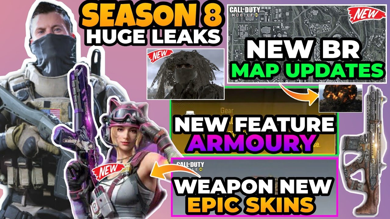 *NEW* SEASON 8 (2021) CODM HUGE LEAKS | BR MAP UPDATES | NEW SKINS ...
