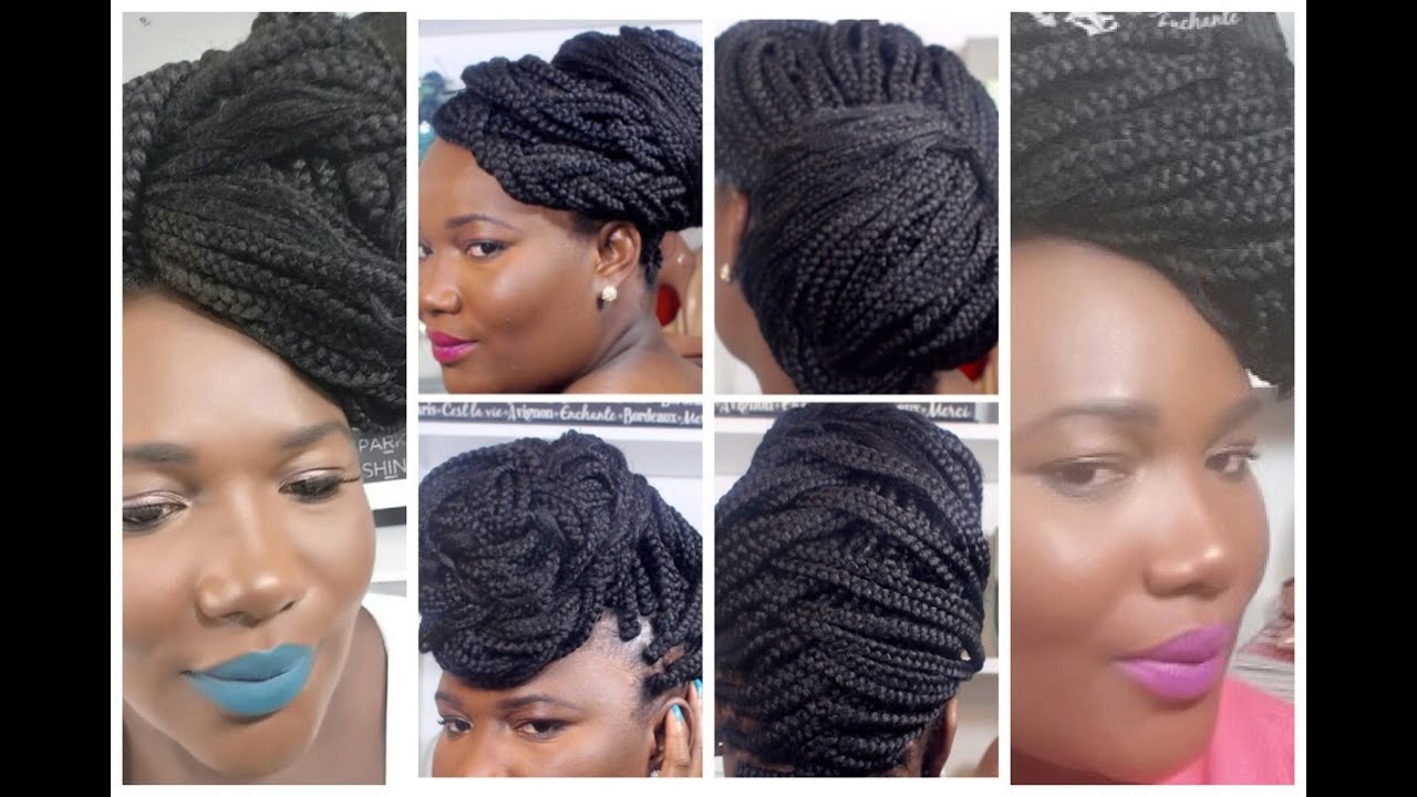 How To Style Box Braids 4 Easy And Elegant Style