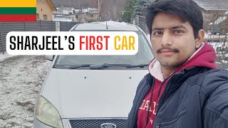 Sharjeel Bought a Car | Pakistani in Lithuania