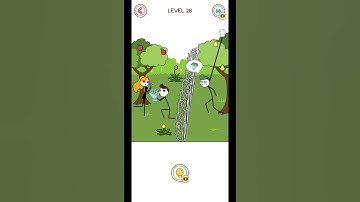 Thief Puzzle(WEEGOON)- Funny Stickman Brain Puzzle Game - Level 28