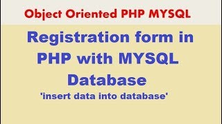 PHP MYSQLi TUTORIAL 27 INSERT data into MYSQL Database in PHP Wealth