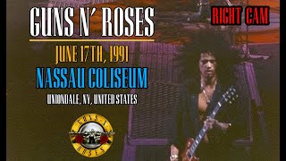 Guns N' Roses - June 17th, 1991 - Nassau Coliseum, Uniondale, NY, United States (Right Cam)