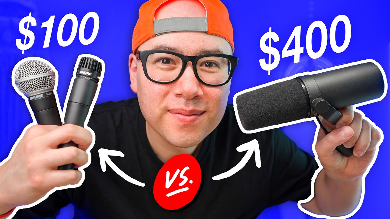 Shure SM7B vs SM58 vs SM57  Which mic should you get