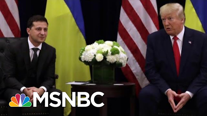 RPT: Ukraine's President Was Prepared To Bow To Trump's Demands | The Last Word | MSNBC