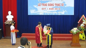 Lễ tốt nghiệp Thạc sĩ Trường ĐH CNTT Đợt 1 - Năm 2013 P.4