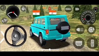 New Indian Cars Simulator 3D 2026 - Mahindra Bolero Driving in Village - Car Game Android Gameplay screenshot 1