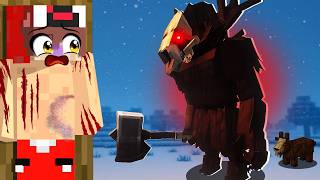 Instalé el Mod Mas Terrorífico NUEVO GOAT.MAN en Minecraft...🐐💀
